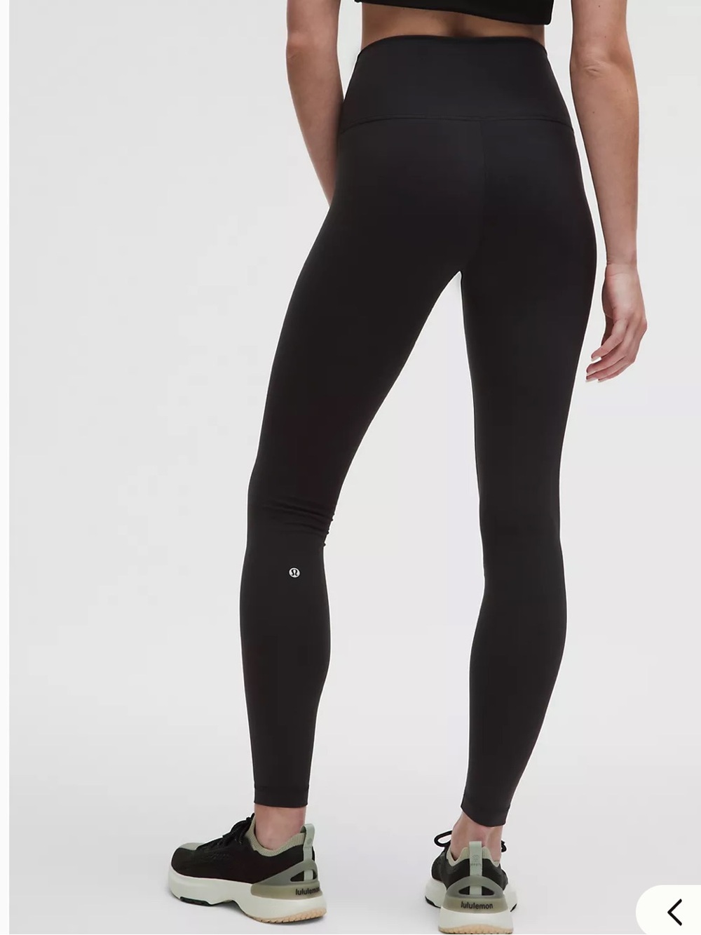 lululemon Wunder Train HR Tight 28 Black Womens Leggings